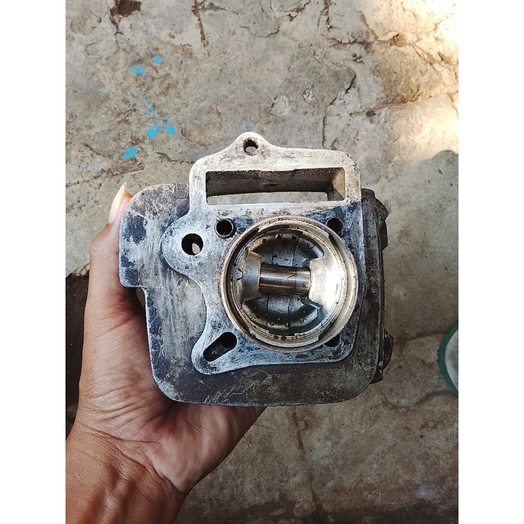 blok Buring set piston Honda legenda Supra fit nyuw original copotan