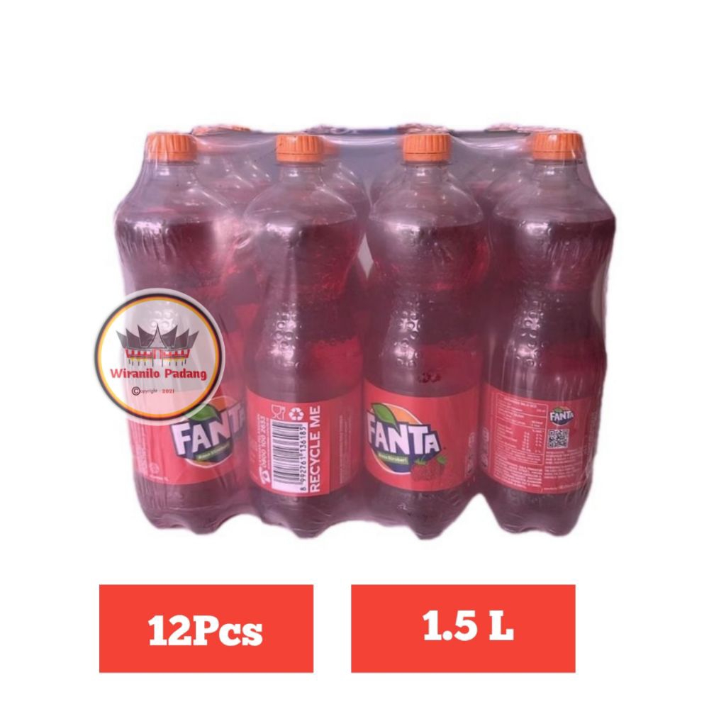 Fanta, Coca Cola, Sprite 1.5 L 1 Pack 12 Pcs
