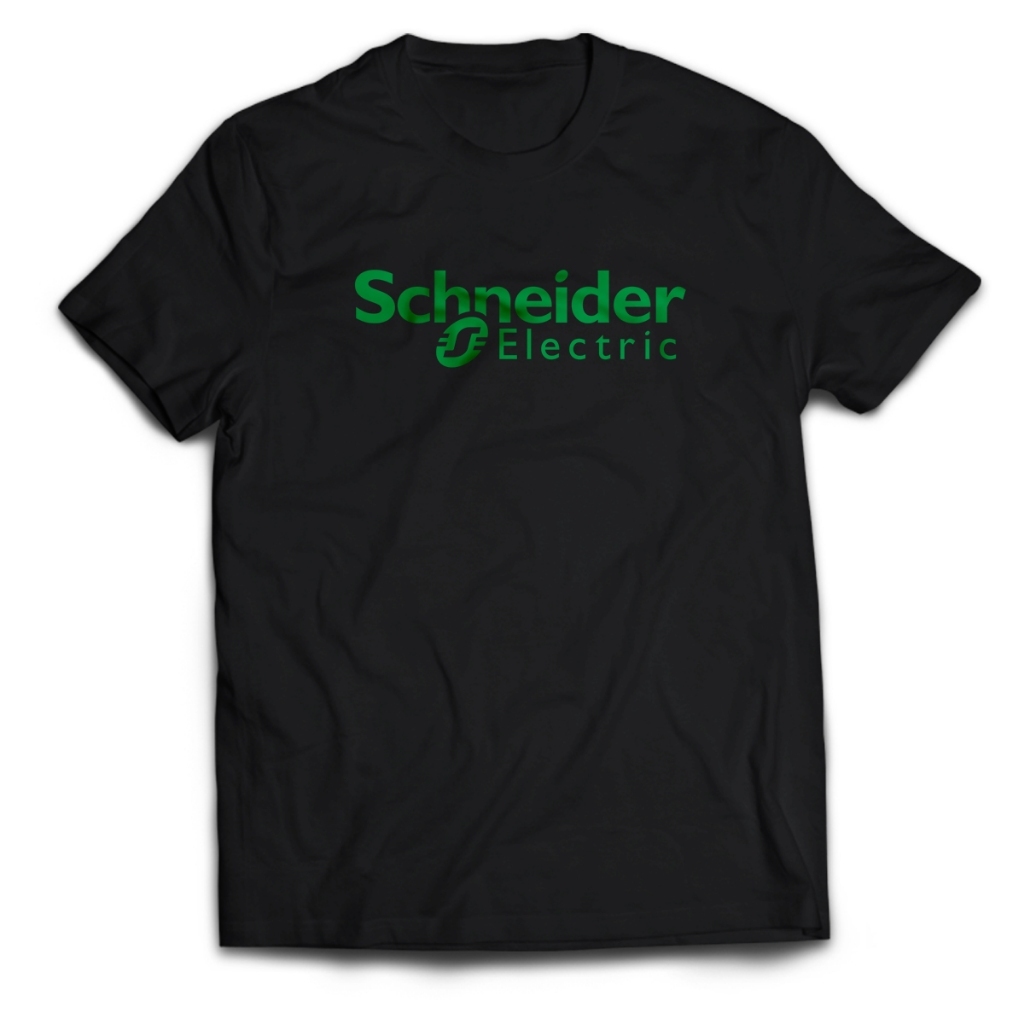 Kaos Pria SCHNEIDER ELECTRIC Logo Dewasa Baju Atasan Unisex PakeKaos