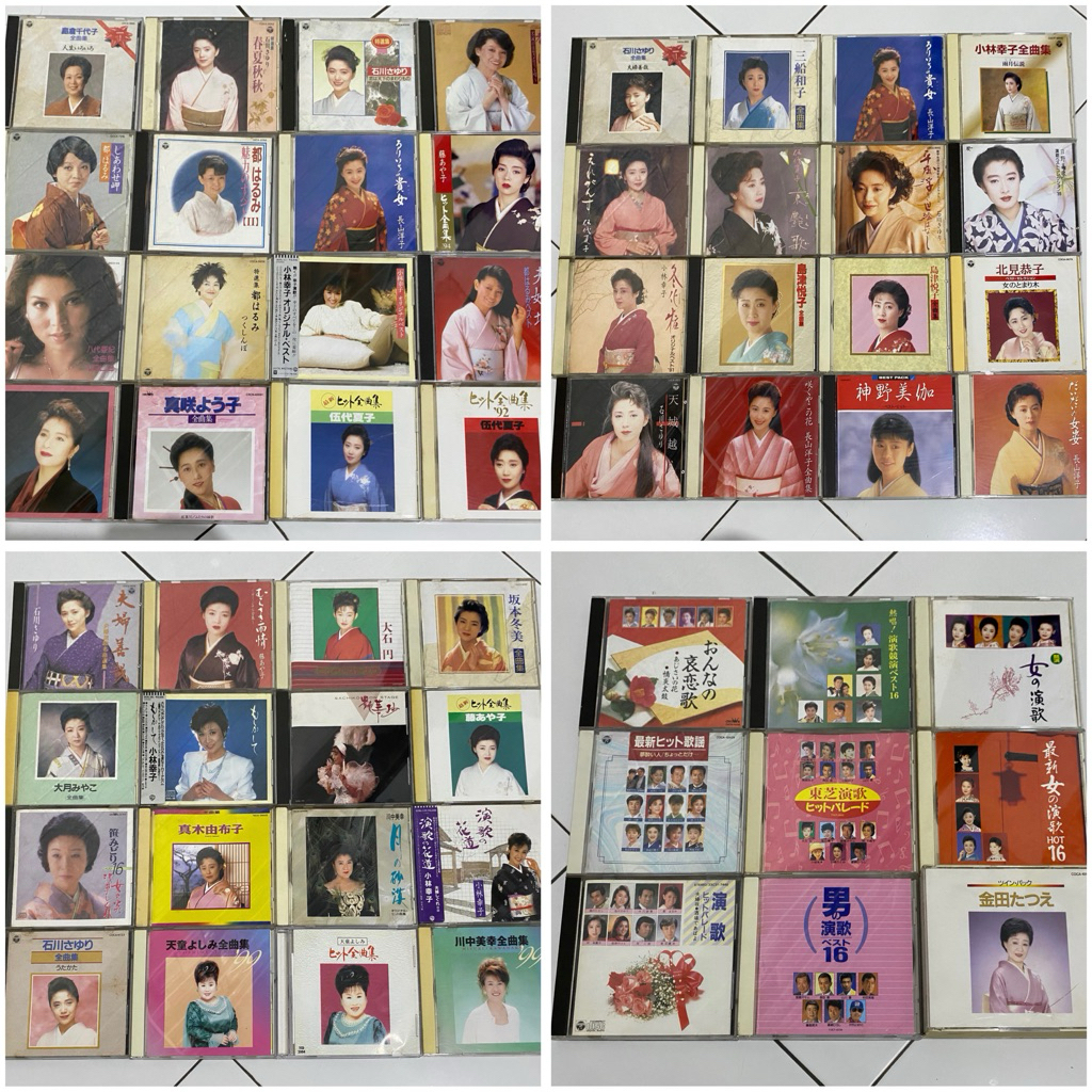 CD Musik Japan ORIGINAL IMP0RT, Lagu Jepang Classic, Music Oldies, Kimono, Geisha, Penyanyi Jepang