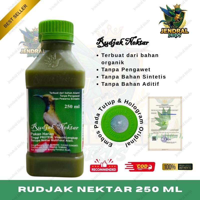 Rudjak Nektar Original 250 ml Vit Kolibri Alami