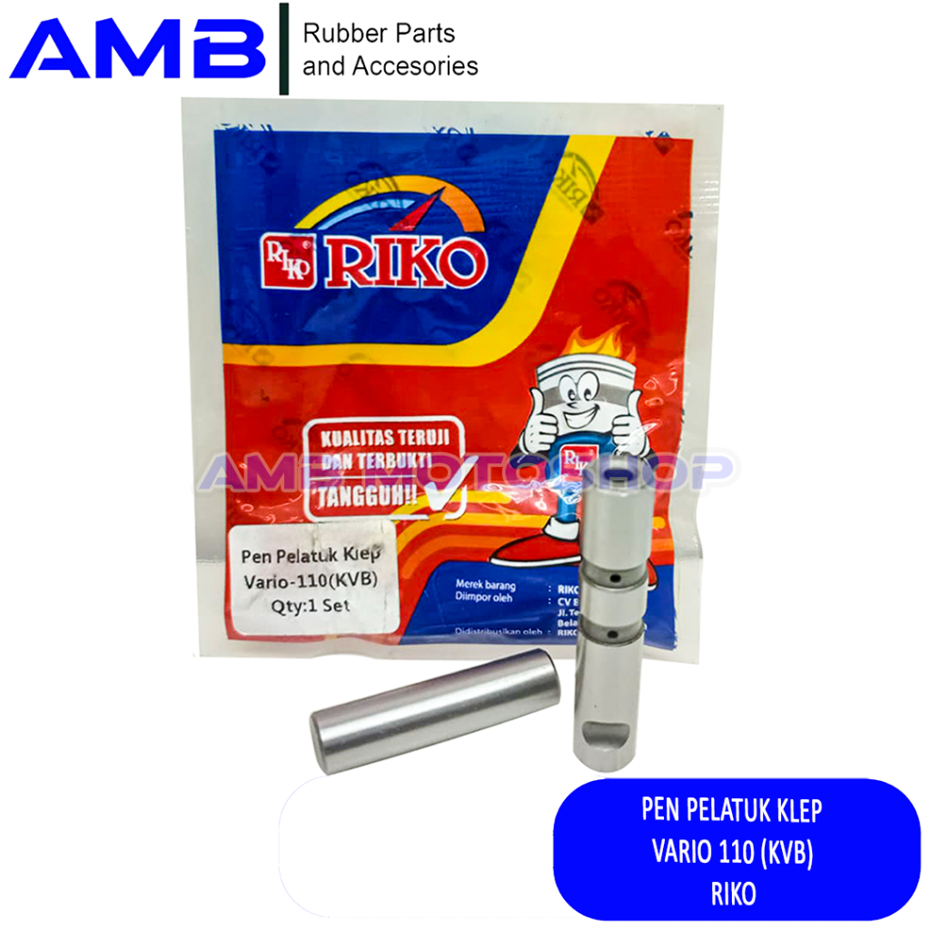 PEN PIN AS PLATUK PELATUK KLEP VARIO 110 KARBU (KVB) 1 SET RIKO