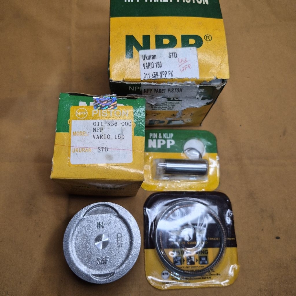 Piston Kit Honda Vario 150 K59 NPP Os Standar Std 50 NPP