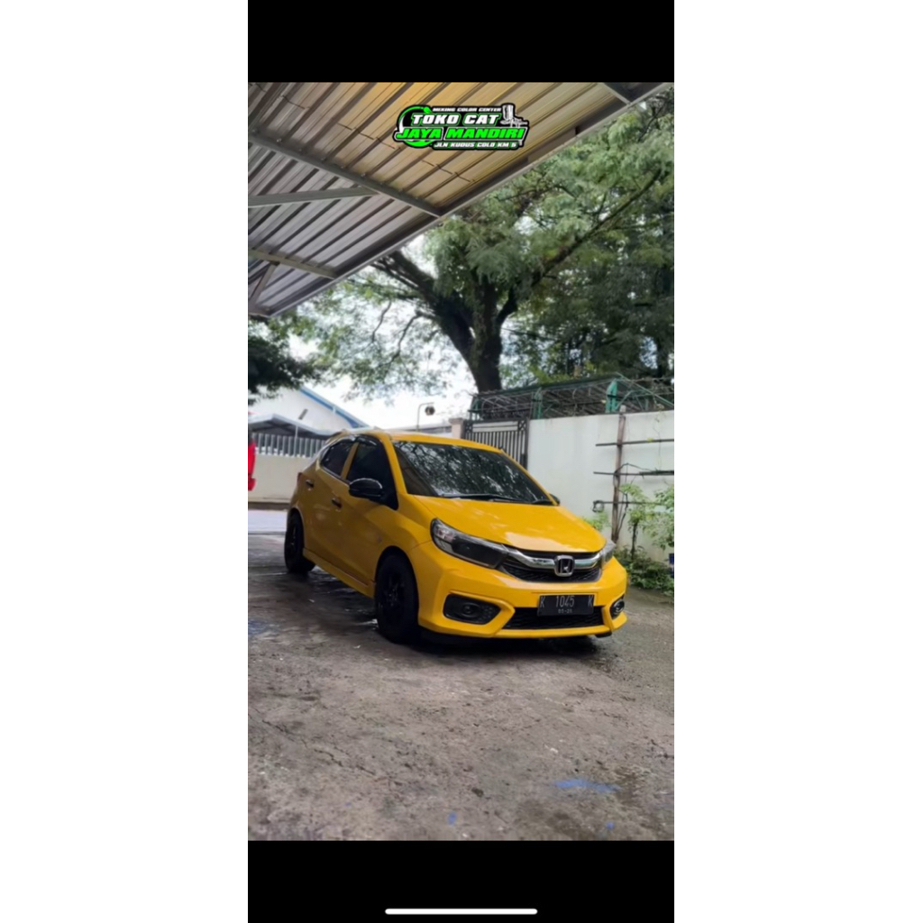 Brio Carnival Yellow PU Mixing Colors By Jaya Mandiri