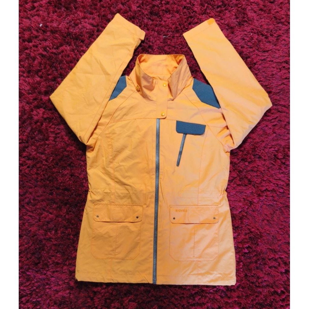 Jaket K Swiss K-Swiss  Outdoor Parka Non Hoodie Waterproof Hiking Hangout  Branded