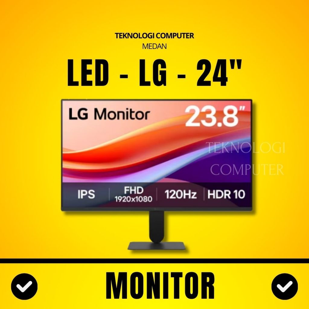 Layar LED - Monitor - LG - 24 Inch