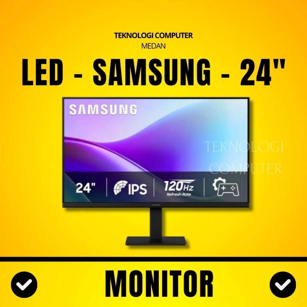 Layar LED - Monitor - SAMSUNG - 24 Inch