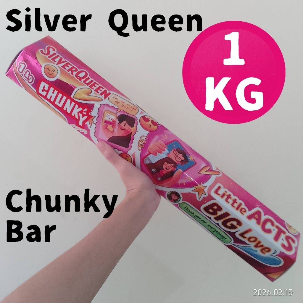 Coklat Silverqueen Chunky Bar 1kg 3kg Cokelat Silver Queen Chunkybar Chungky Bar 1kg Ukuran Jumbo 1 
