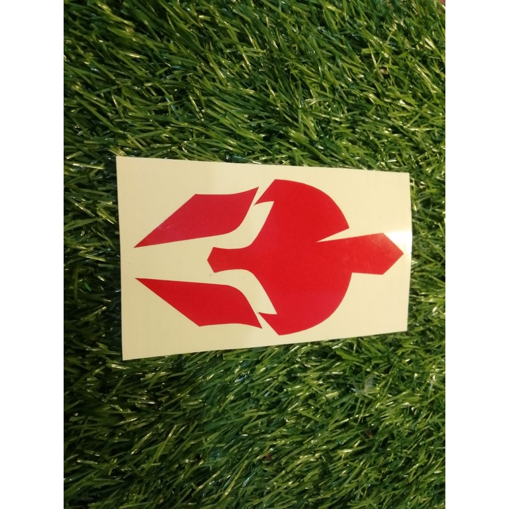 stiker cutting Spartan helmet