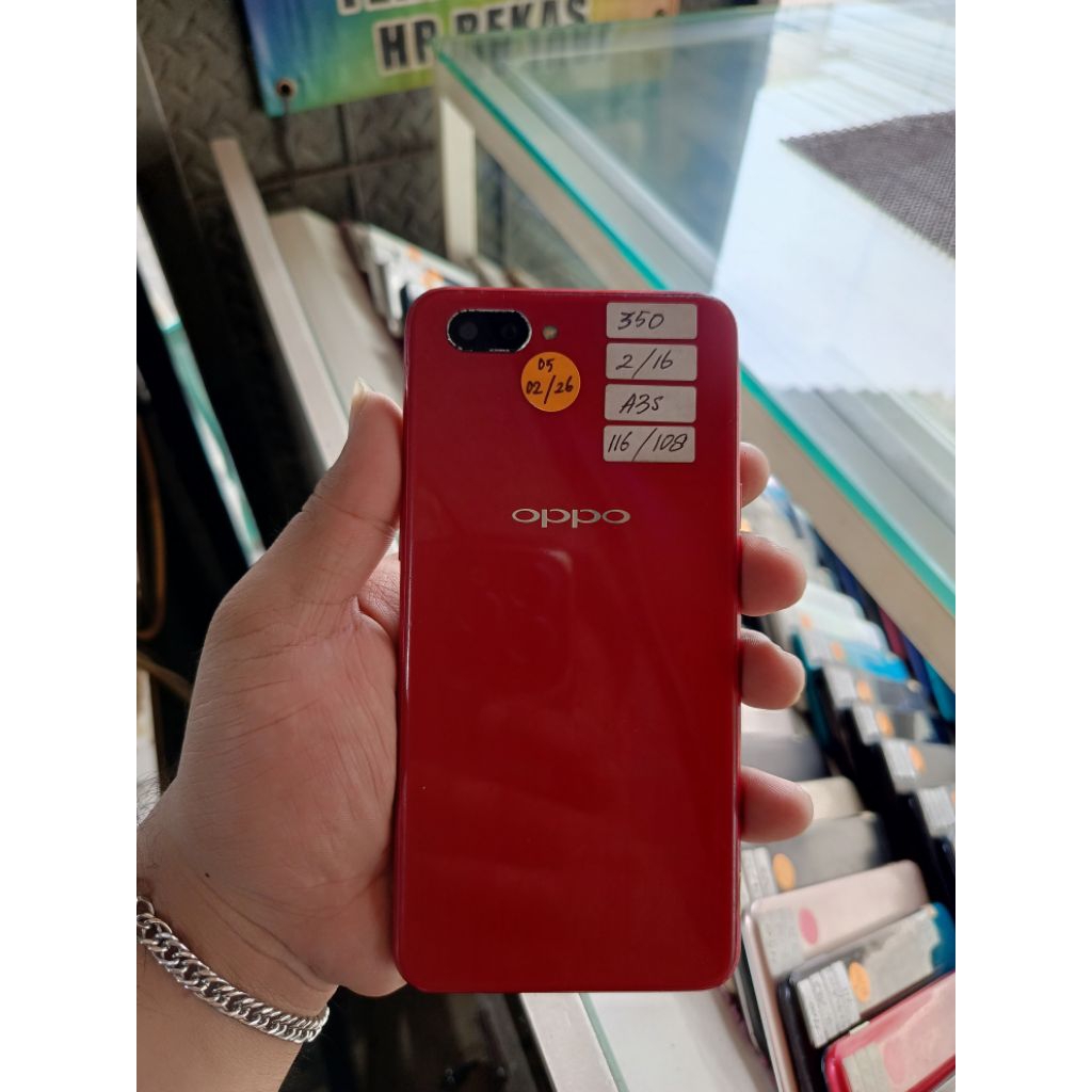 Oppo A3S Ram 2/16 hp second normal layak pake original