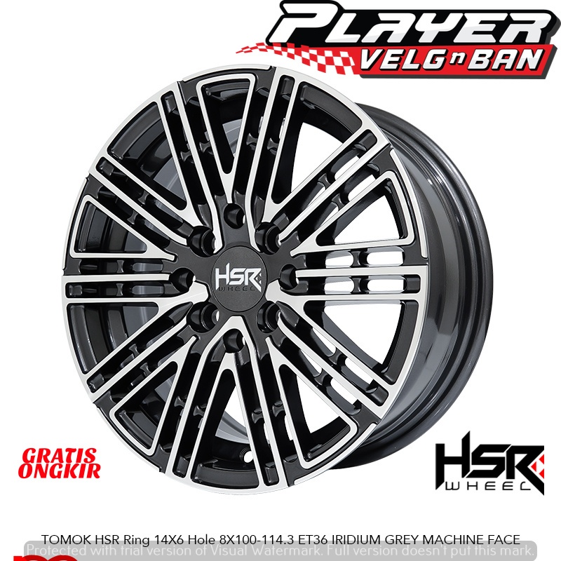 VELG MOBIL CARRY FUTURA KARIMUN AVEGA PELEK MOBIL RING 14 HSR TOMOK LEBAR 6 LUBANG 8X100-114 ET36