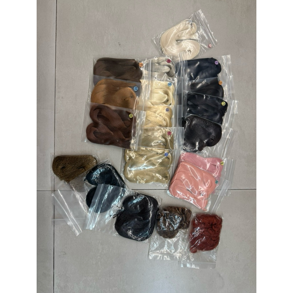 Ready Stock Rambut Reroot Boneka Saran Doll Hair Integrity Toys IT FR Fashion Royalty Nuface