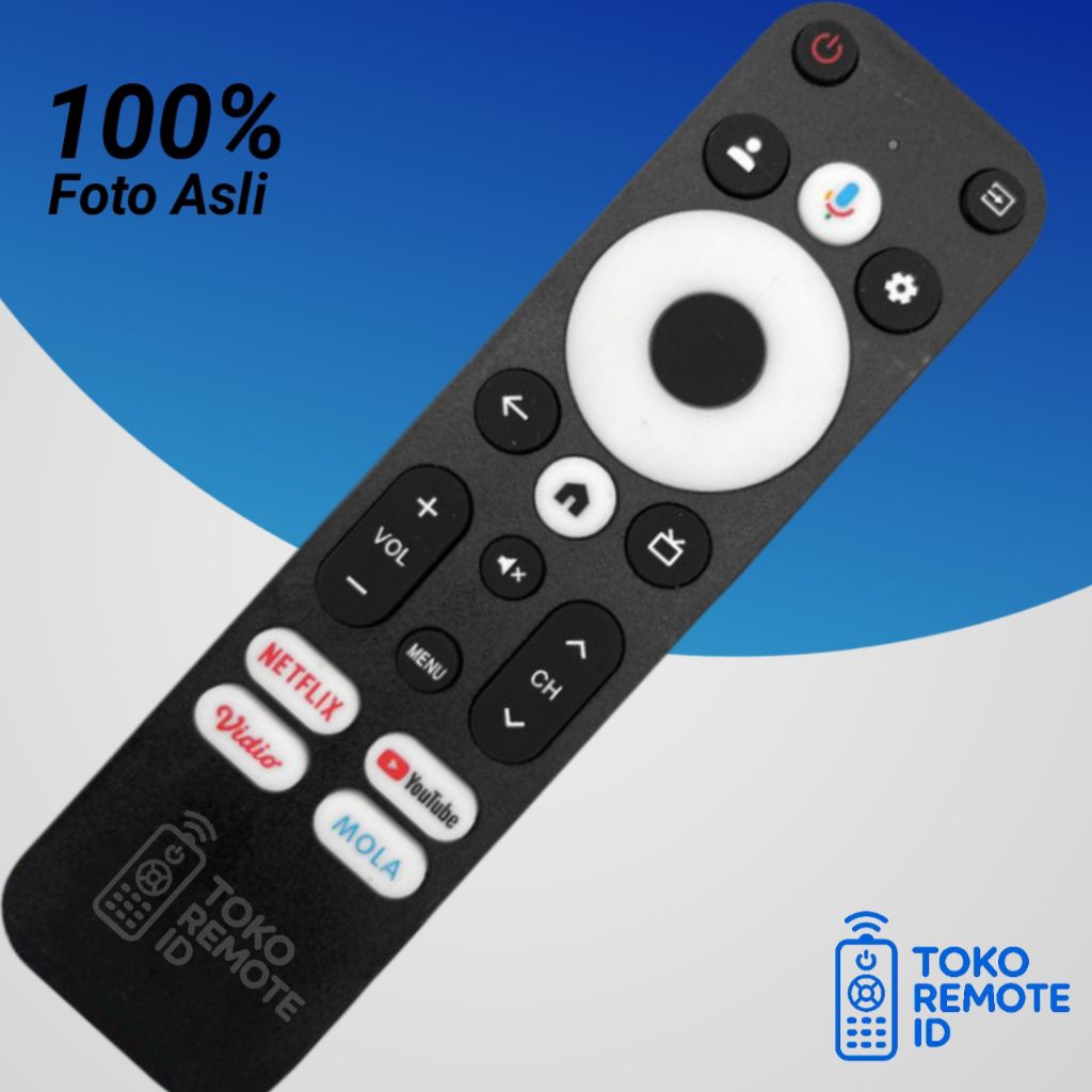 Remot Remote TV Android Polytron 81J367 Android Smart TV Polytron Infrared No Voice