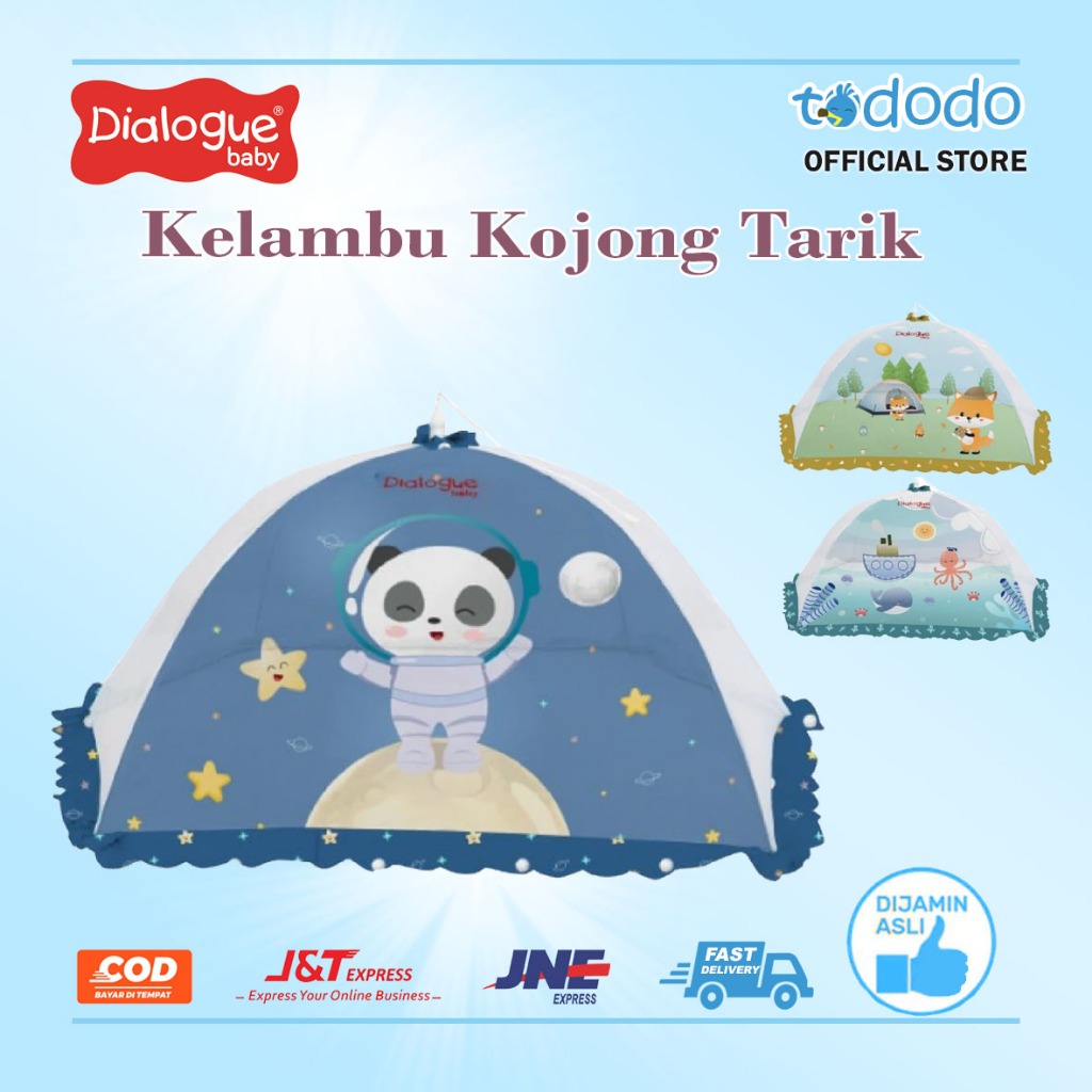 Dialogue Baby Kelambu Bayi Kojong Tarik Print