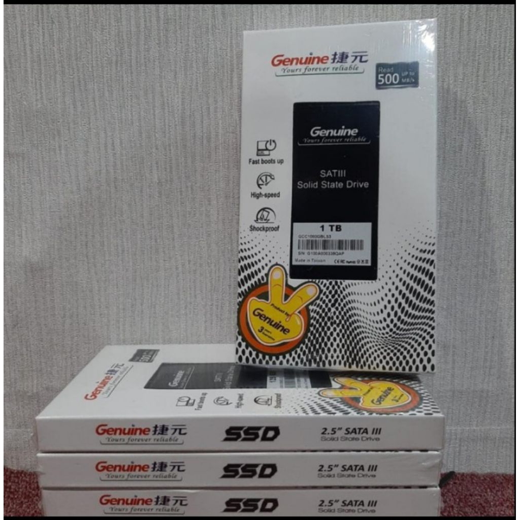 SSD Genuine 1TB Sata 3 Internal 2.5"