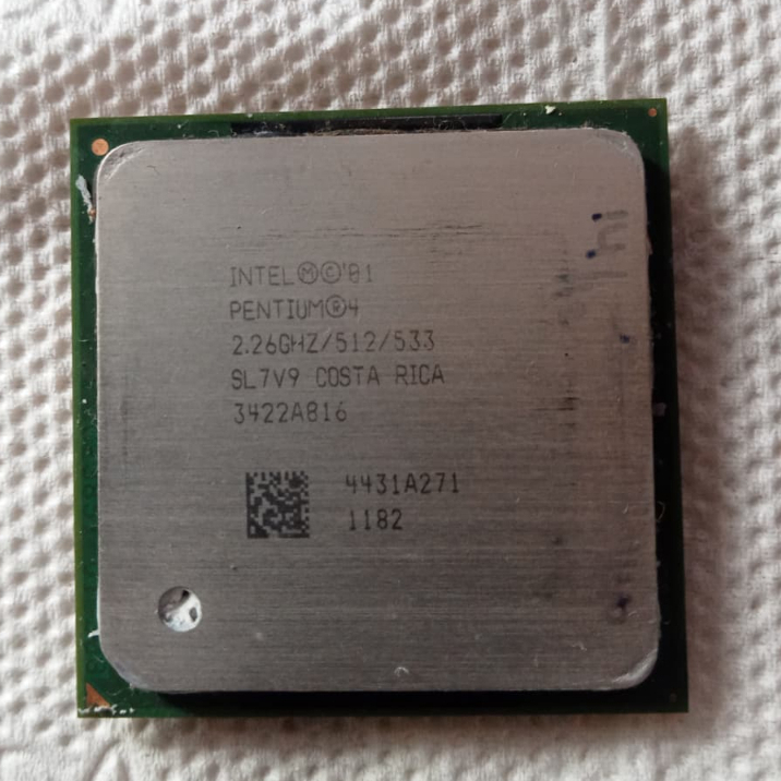 PROCESSOR PROSESSOR PC INTEL 01 PENTIUM 4 2.26GHZ/521/533 SLV79 3422A816 - ercomp1