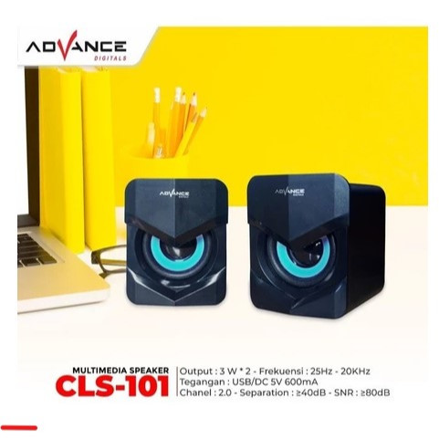 Speaker Advance CLS-101 / CLS101 Speaker Komputer Speaker Laptop