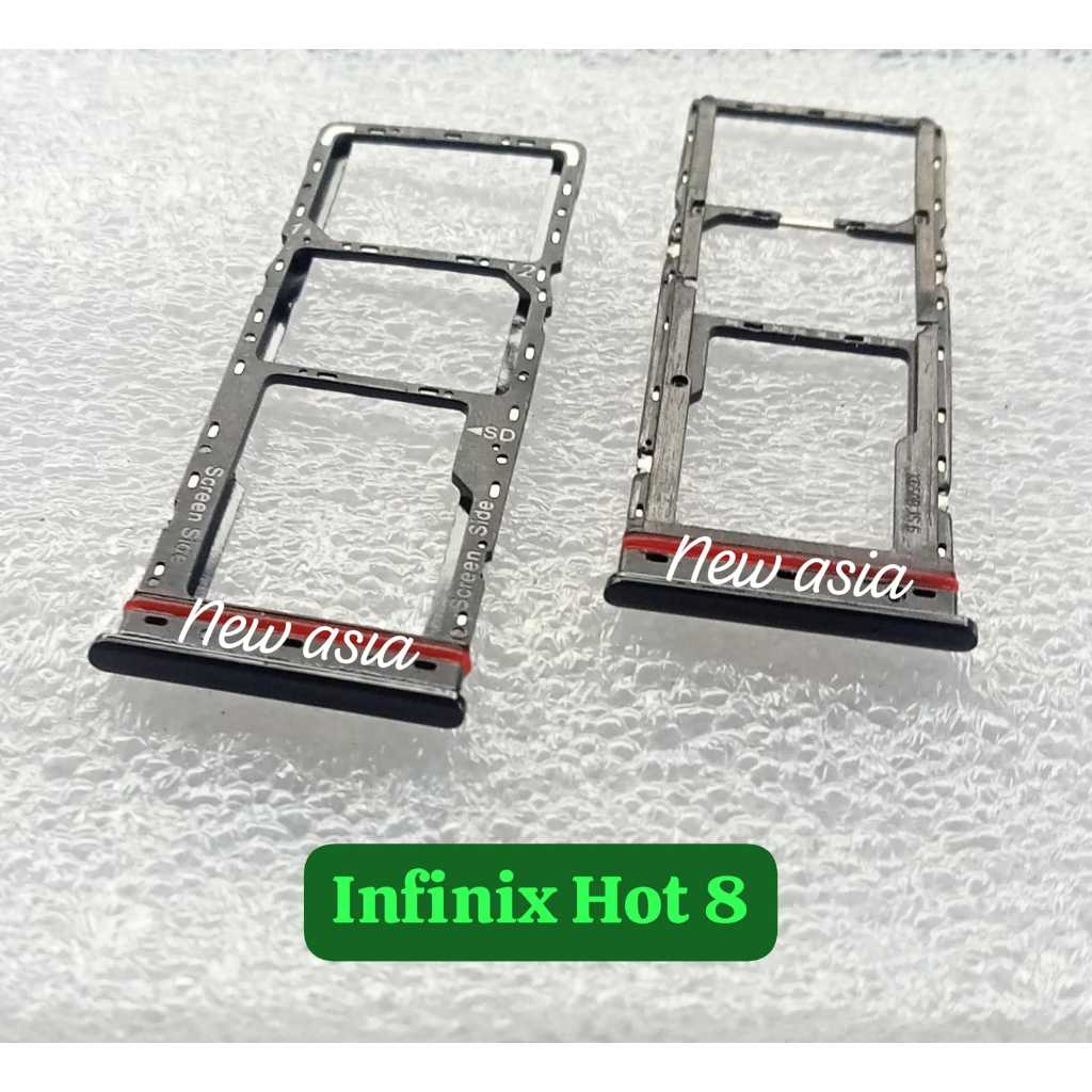 Infinix Hot 8 Sim Card Simtray - Simlock - Sim Tray - Slot Sim - Sim Lock Tempat Kartu Laci