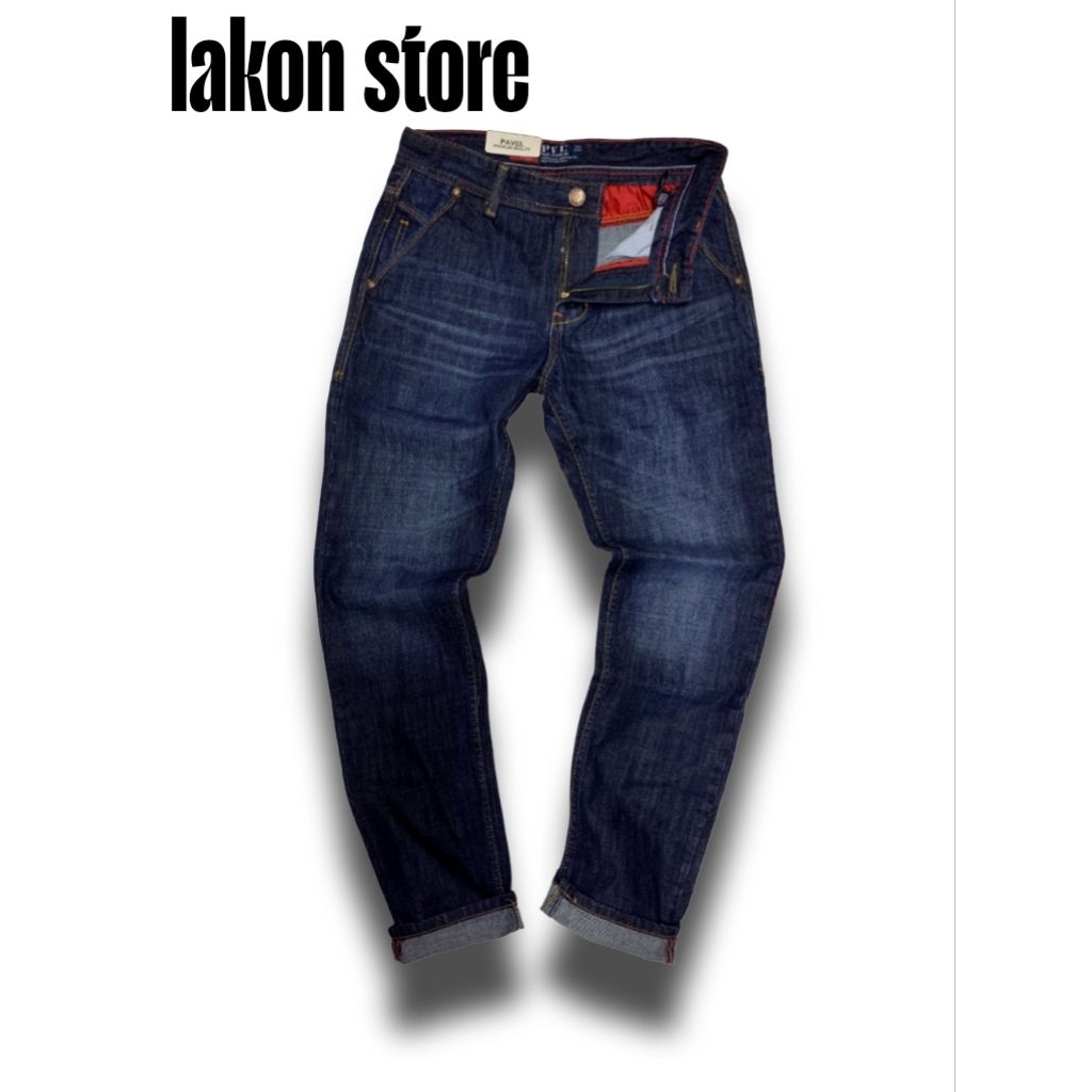 CELANA JEANS REGULER PAVEL PREMIUM /CELANA JEANS NON STREAT /STANDAR