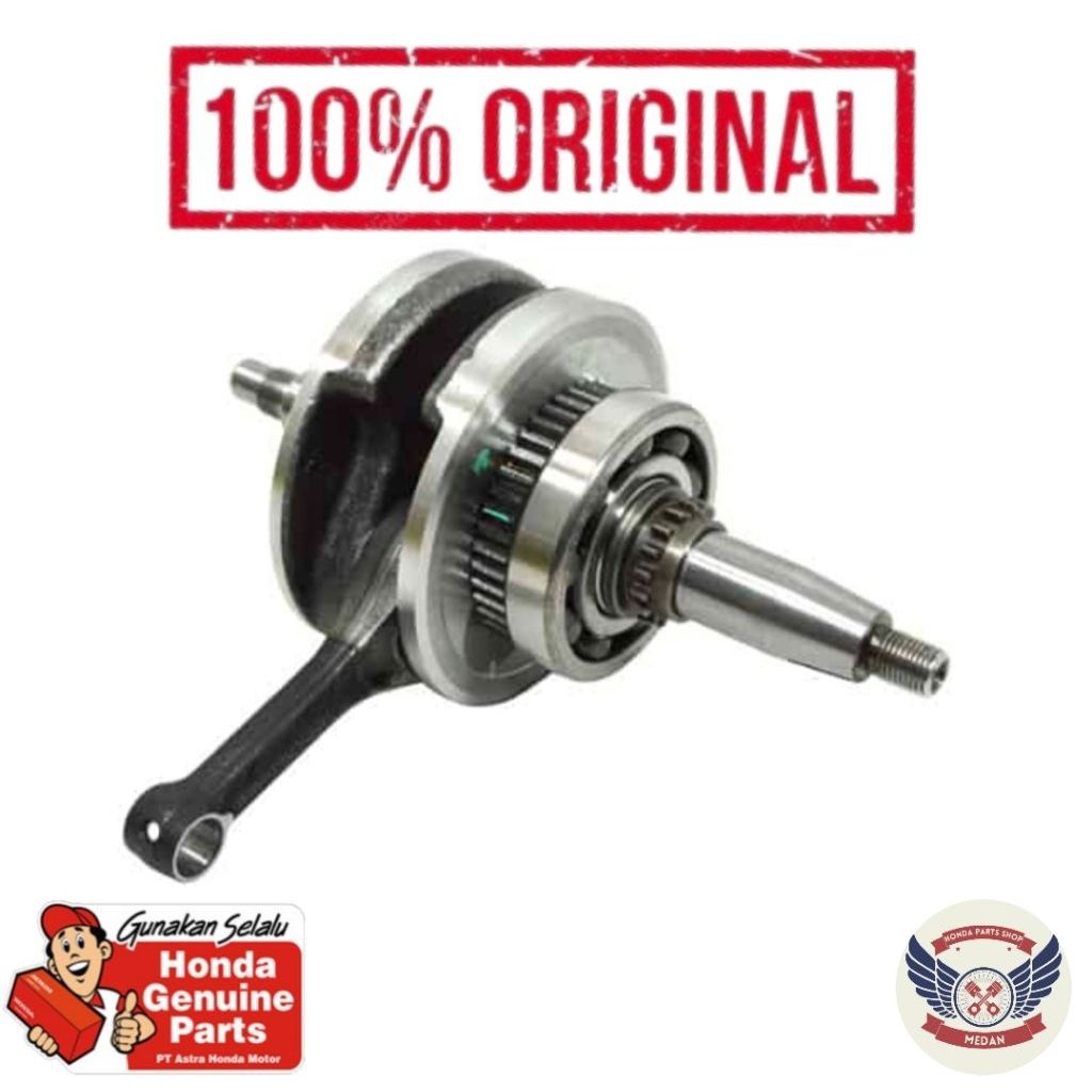 13000K56N00 Crankshaft Comp,Kruk As Honda Sonic 150R K56,CBR 150R  K45G Original AHM HONDA