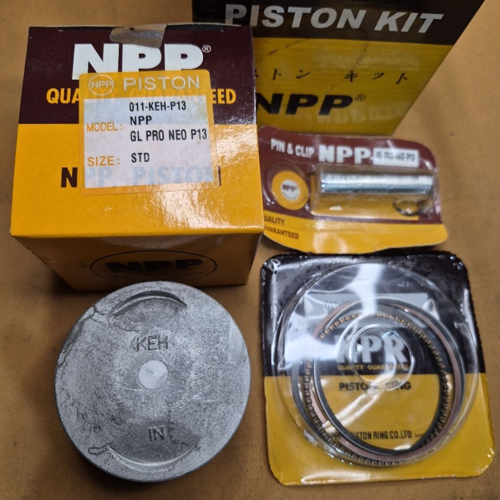 Piston Kit Honda GL Pro Neotech Pin 13 Os Standar Std NPP