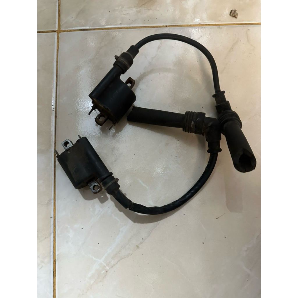 koil sepasang ninja 250 karbu original japan