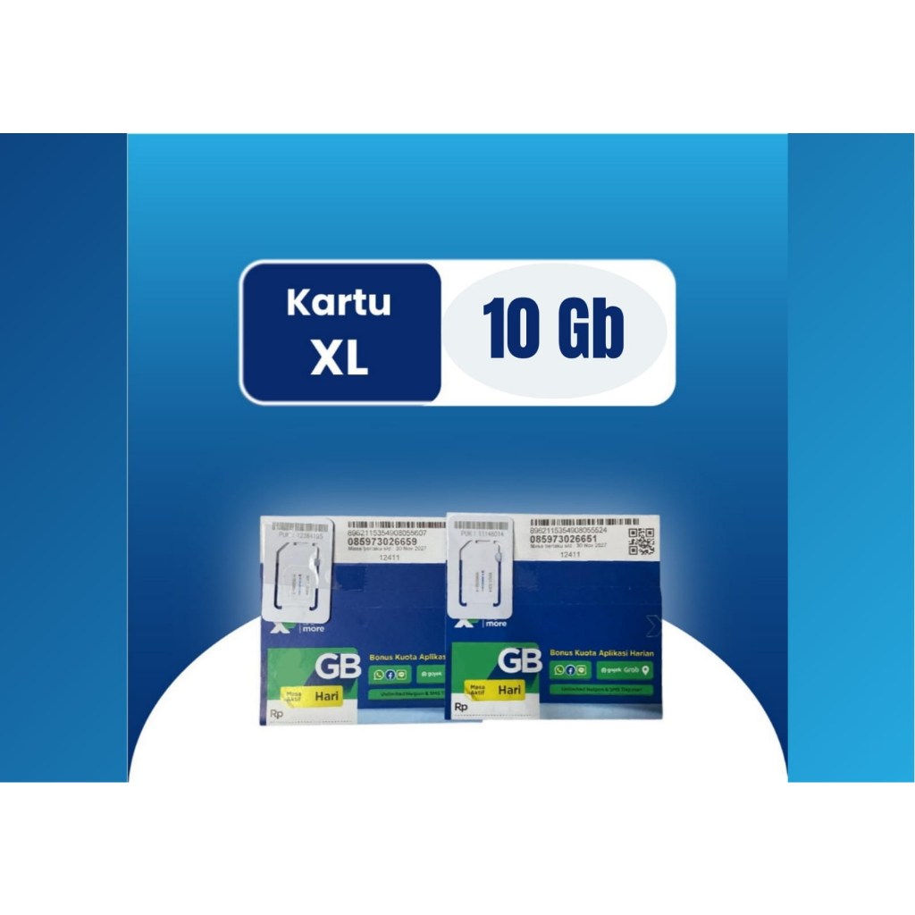 Kartu XL FlexMax 10Gb/28Hr - Nasional