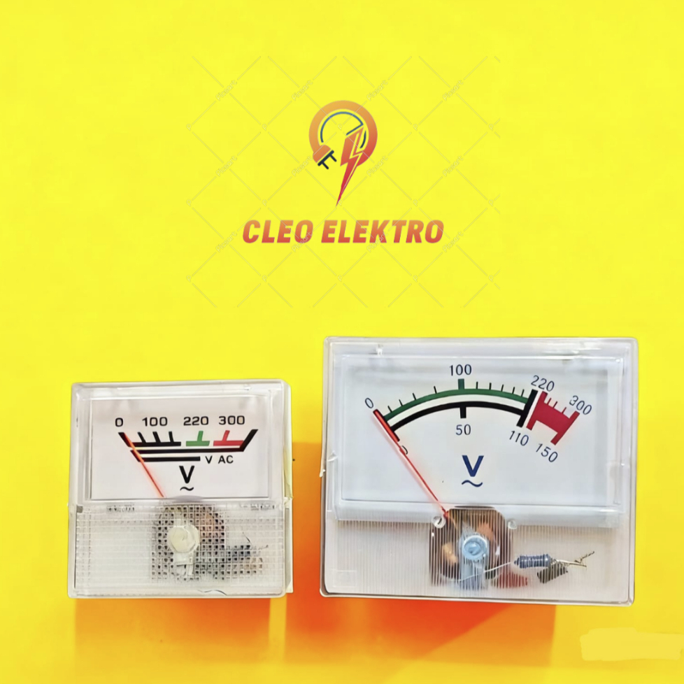 VOLT METER AC ANALOG VOLT METER KECIL / BESAR PANEL METER