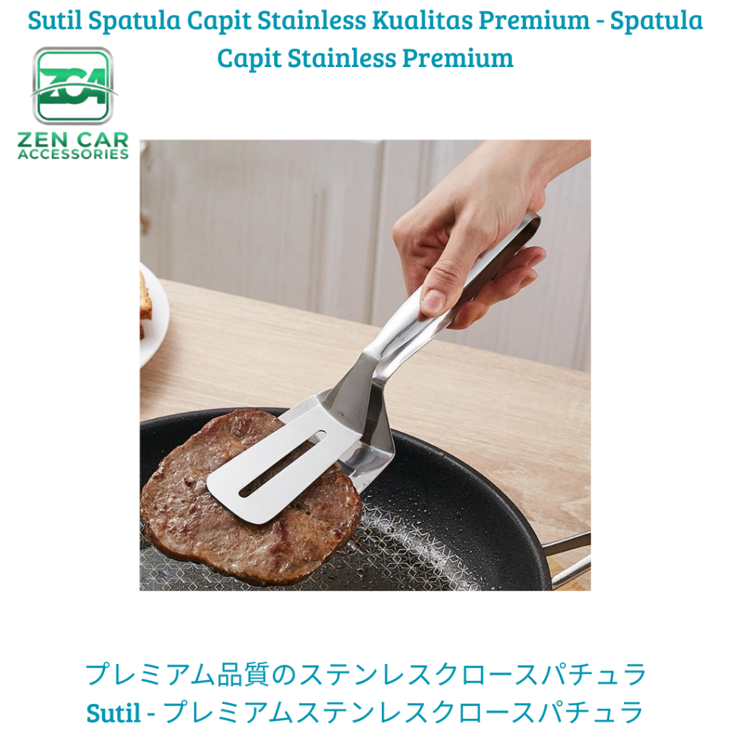 Sutil Spatula Capit Stainless Kualitas Premium - Spatula Capit Stainless Premium