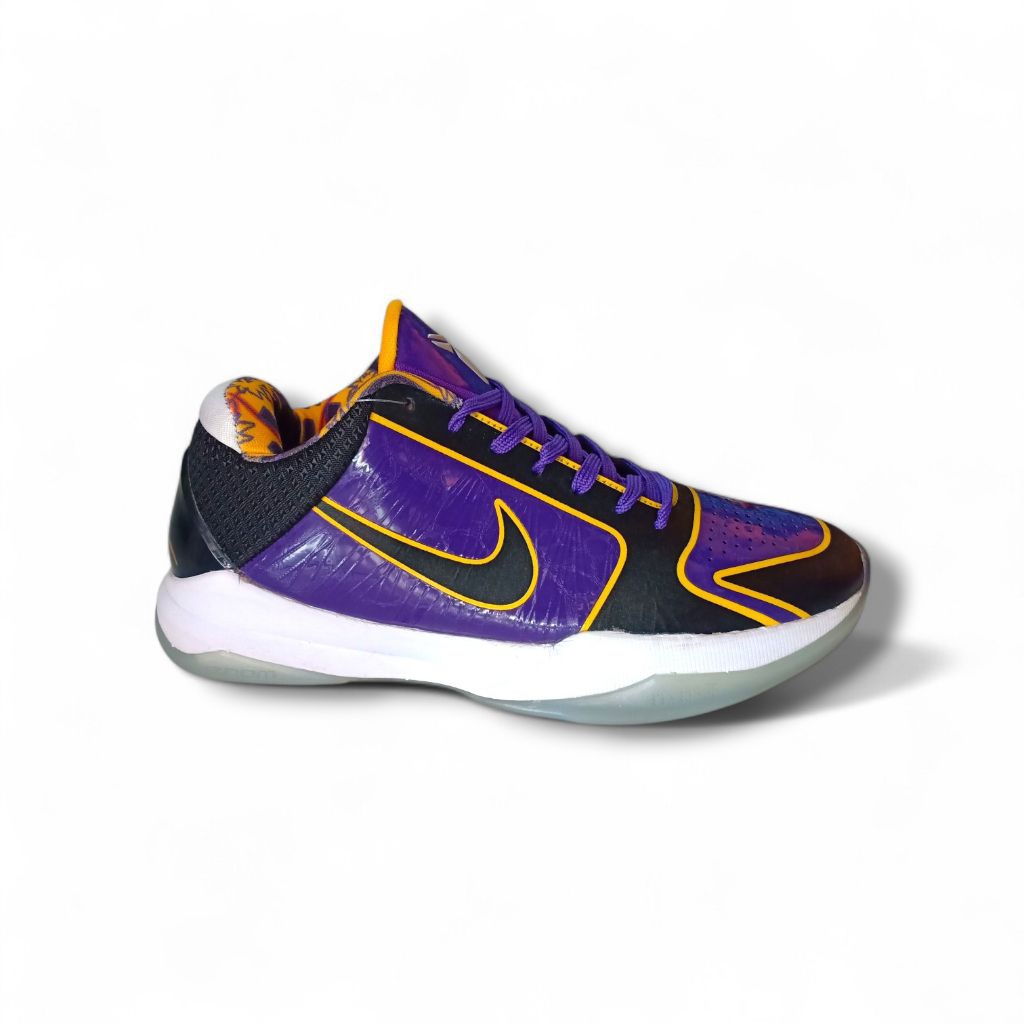 No box, barang baru/ sepatu basket ukuran 42 original nk kobe bryant 5 lakers