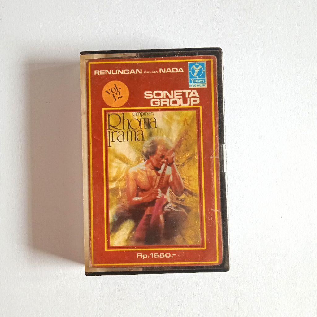 Antik Vintage Kaset Pita Lama Dangdut Rhoma Irama Soneta Group Volume 12 Lama Layak Koleksi