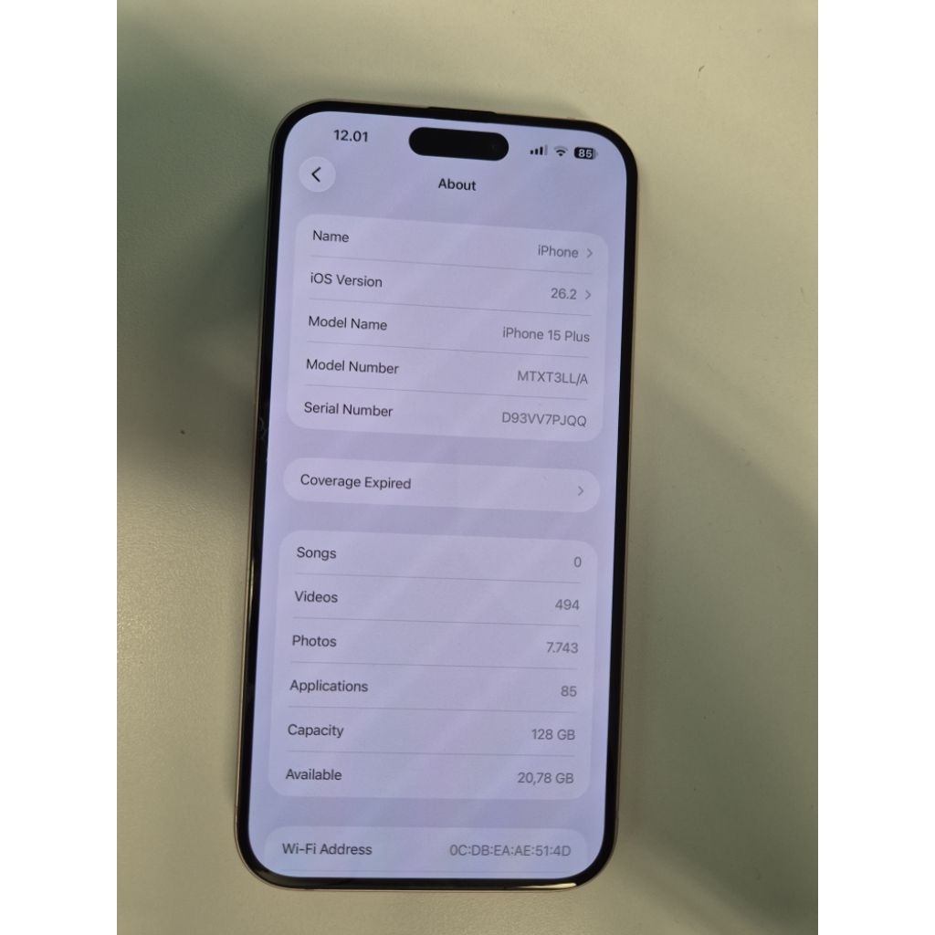 Iphone 15 Plus 128Gb