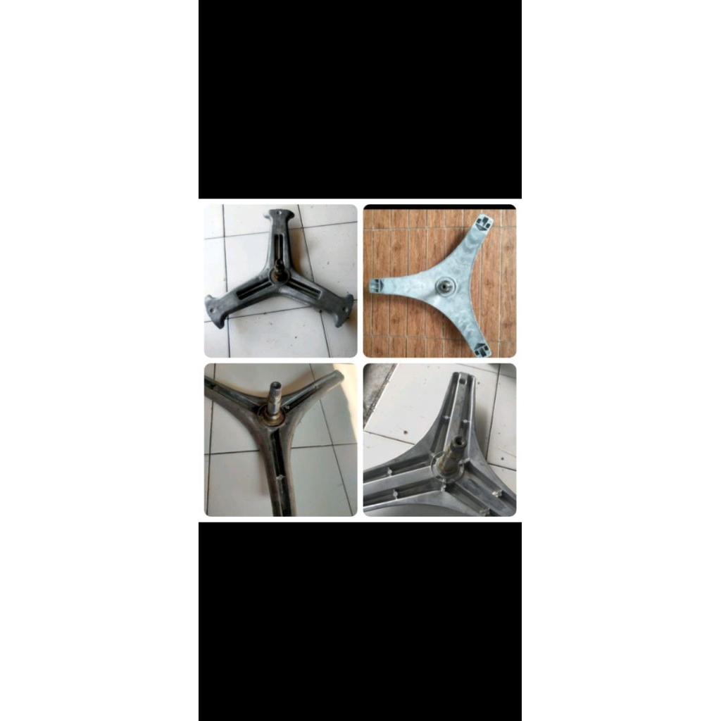 Segitiga LG WD-P1411RD6 10kg spider mesin cuci front loading