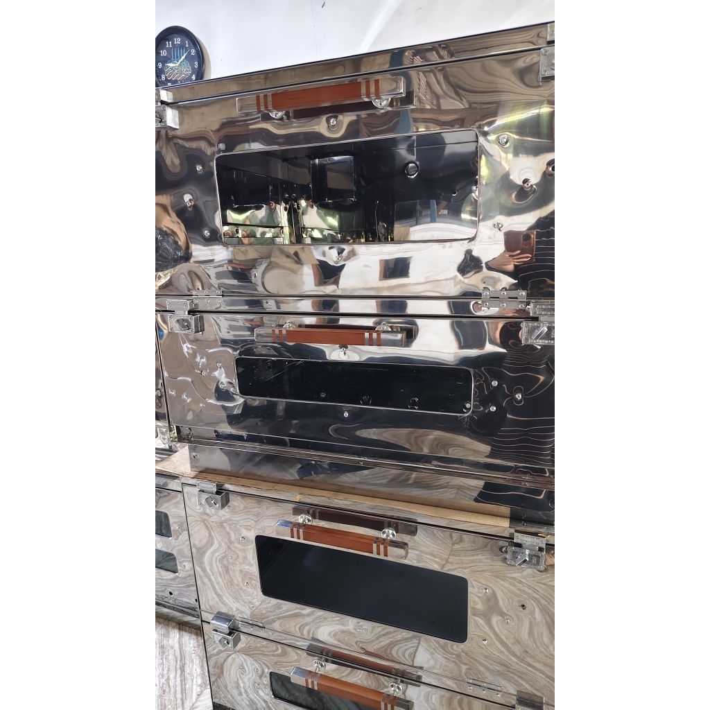 oven gas ukuran 60*55 bahan stainless