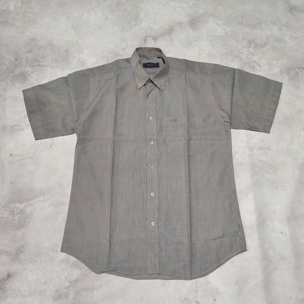 Kemeja tangan pendek pria Hugo boss