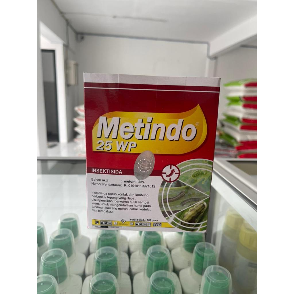Metindo 25WP 500gr Insektisida / Ovisida Pencegah dan Pembasmi Hama Ulat pada Tanaman