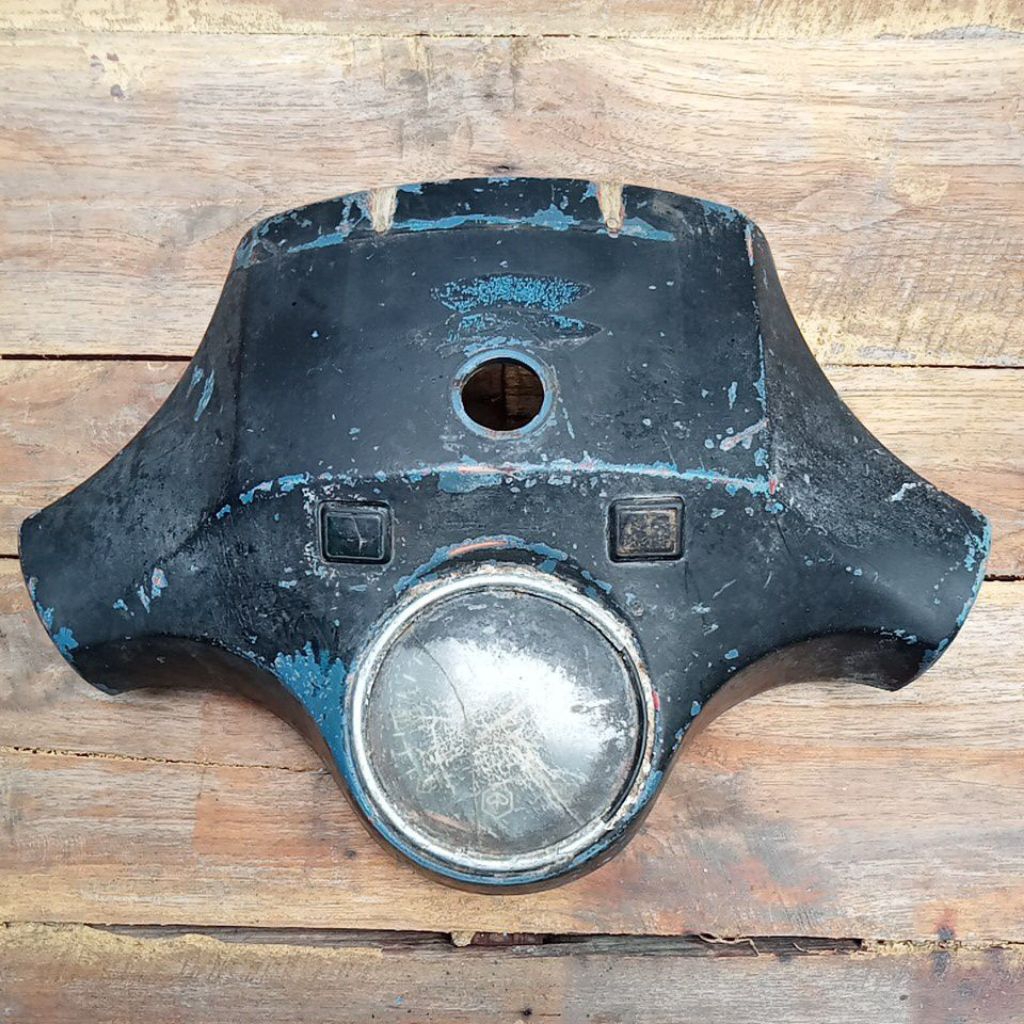 Batok Atas Vespa PX Biru Set Spidometer