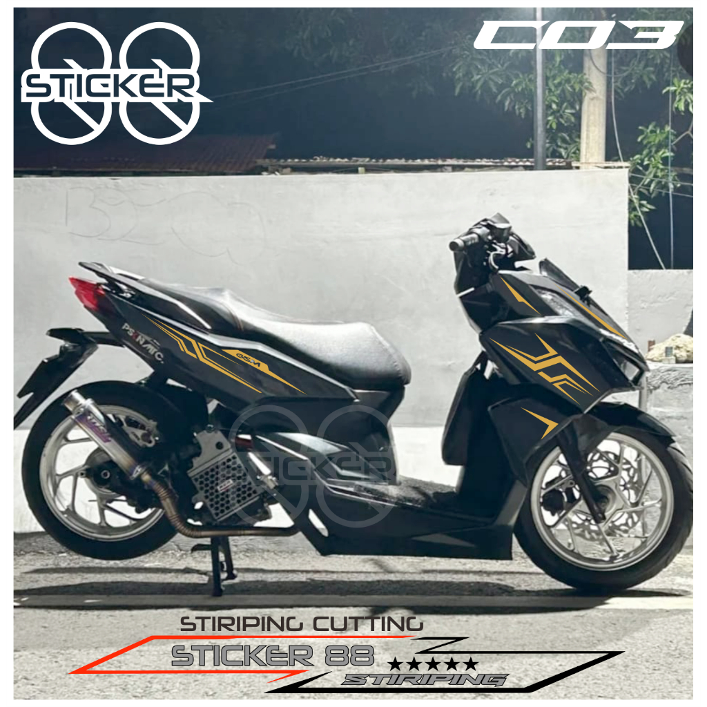 sticker motor vario 160 cutting