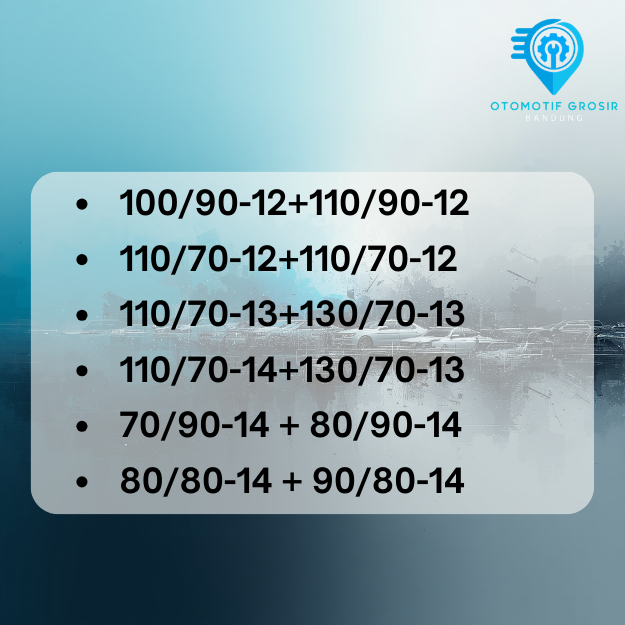 BUNDLE BAN ASCENDO SEPASANG MURAH ORI SNI RING 12 13 14 17 MOTOR MATIC
