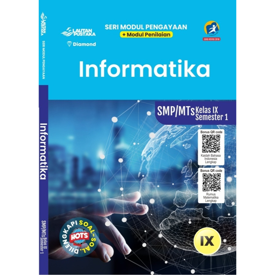 Buku LKS Informatika, Matematika, IPS, IPA, Pend. Agama Islam, PJOK SMP Kelas 7-9 Semester 1-2 Modul