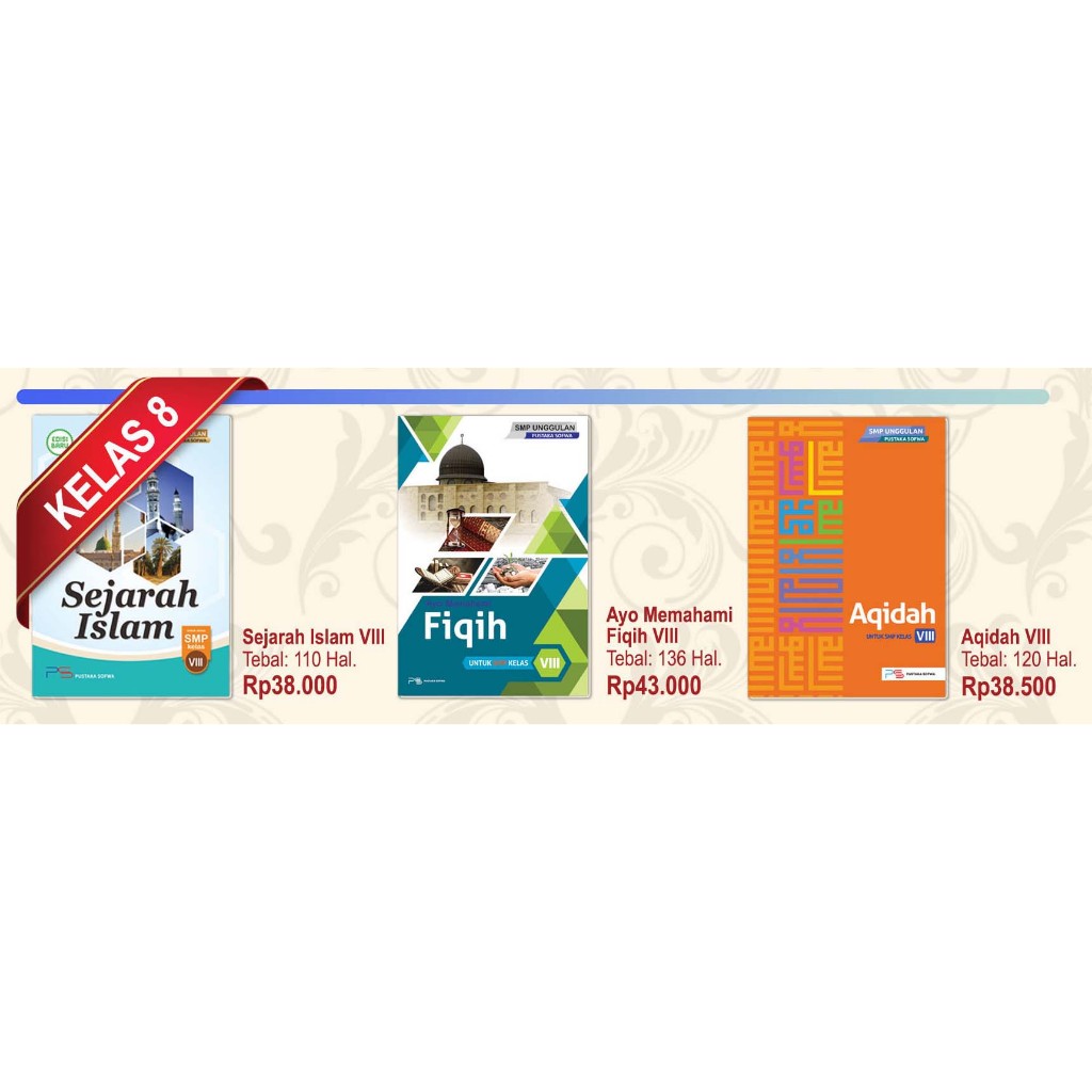 Paket Buku Kelas 8 SMP