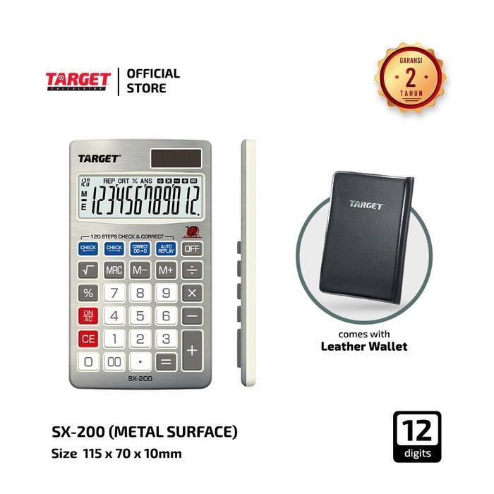 Target SX-200 - Pocket Calculator - 12 Digit
