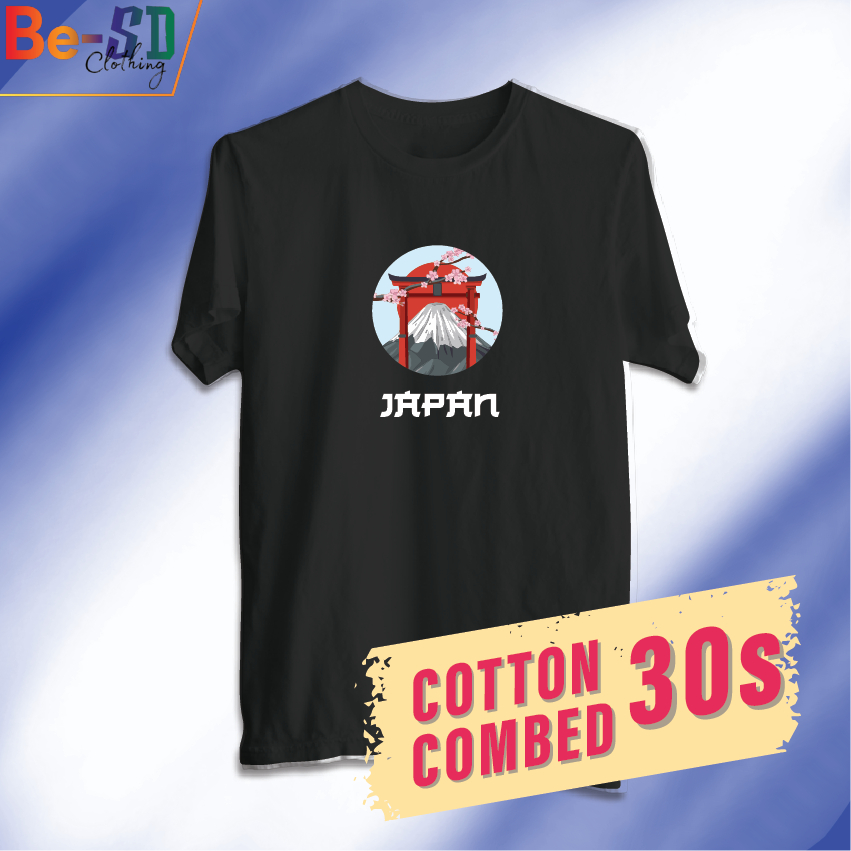 Kaos Design Jepang I Kaos Oleh oleh I Kaos Harian - Combed 30s