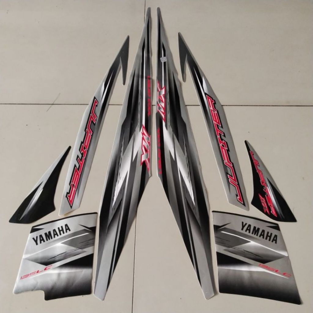 Striping stiker body motor Yamaha Mx Old 2006 2007 stiker list bodi motor mx old tahun 2006-2007