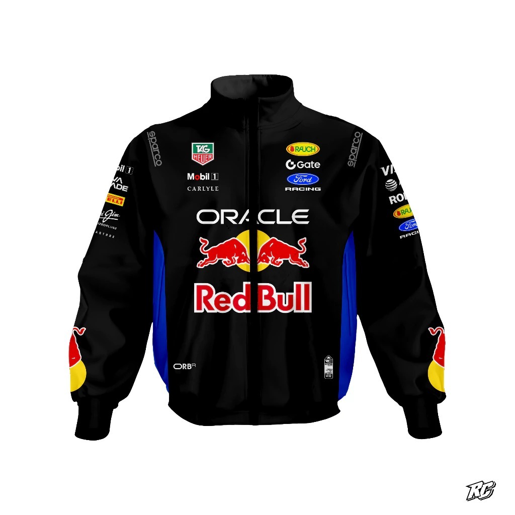Jaket F1 Ford Livery Oracle Redbull 2026 Max Full Printing