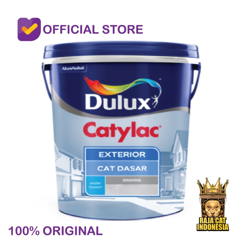 CAT DASAR PRIMER | DULUX CATYLAC EXTERIOR 20 KG | KEMASAN PAIL