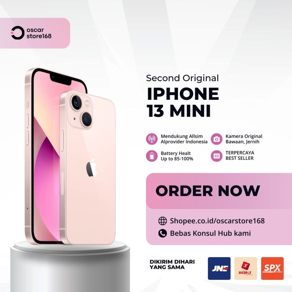 IPHONE 13 MINI SECOND ORIGINAL 128GB/256GB