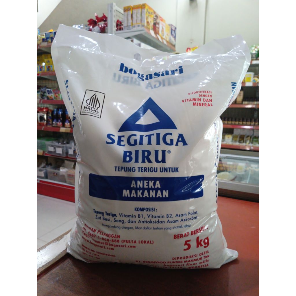 Tepung Segitiga Biru Kemasan 5kg