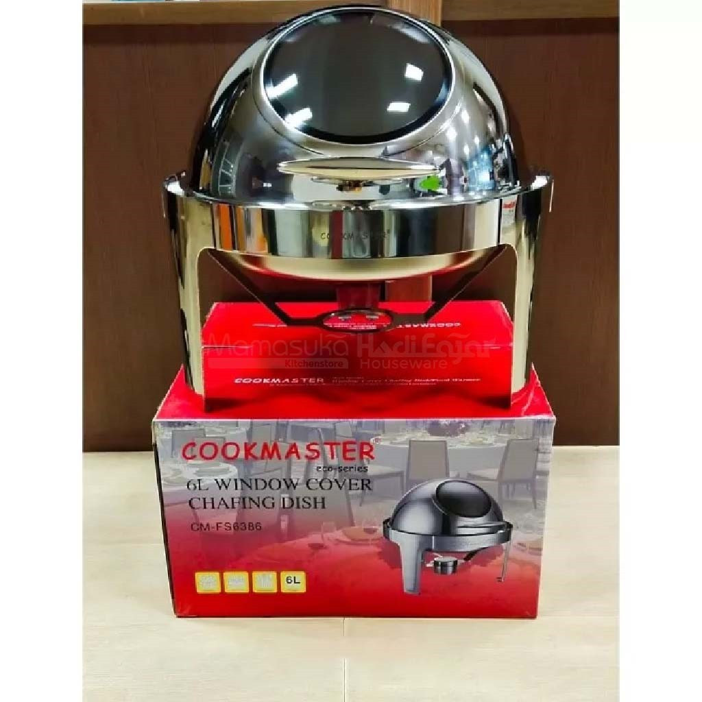 COOKMASTER ROUND CHAFING DISH 6L CMFS6386