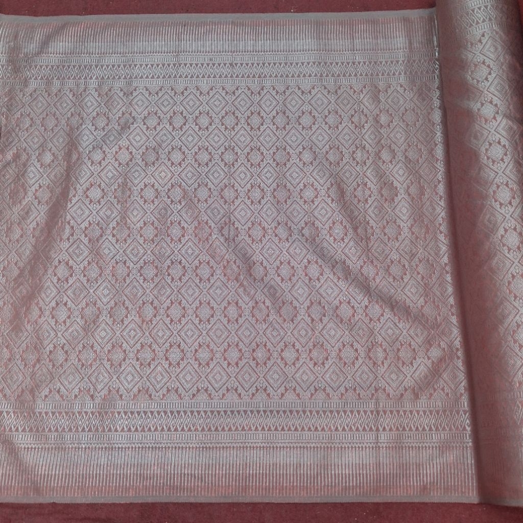 (COD) Bahan Kain Songket Motif Meteran // Kain Songket PREMIUM 100%